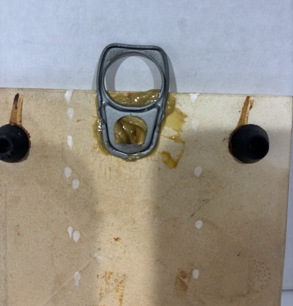 Ceramic Tile Trivet With Mouse Sleeping