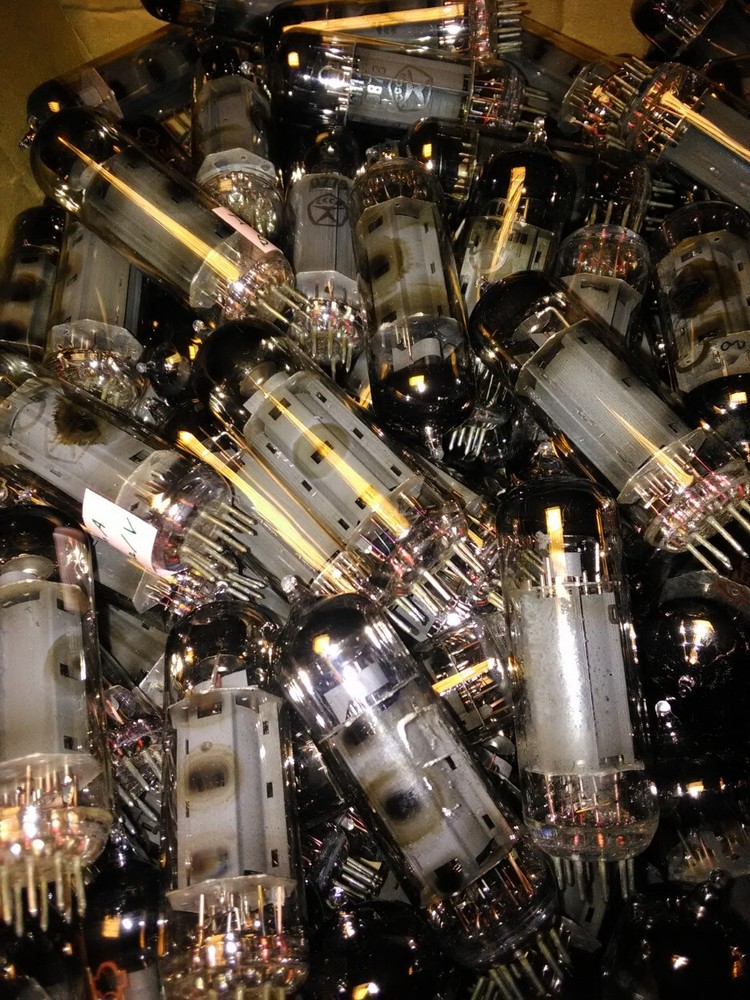 6P14P/EL84 -8pcs( max strong) tested , (working) parameters selected