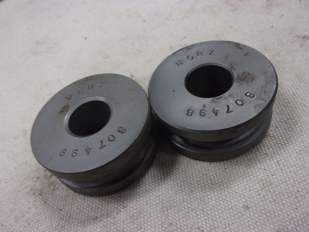 807499 807498 Forming Machine Roller Guide Die Set Vertical Horizontal Wheel