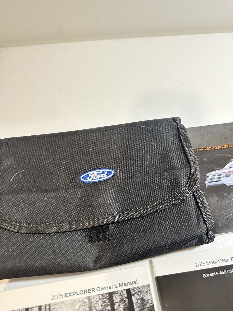 Ford Explorer Owner's Manual Warranty Guide 2015