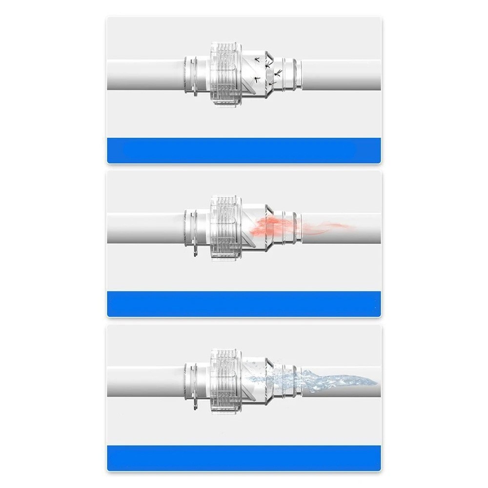 Condensate Check Valve Air Conditioner Compatible 3-Proof Backflow Prevention
