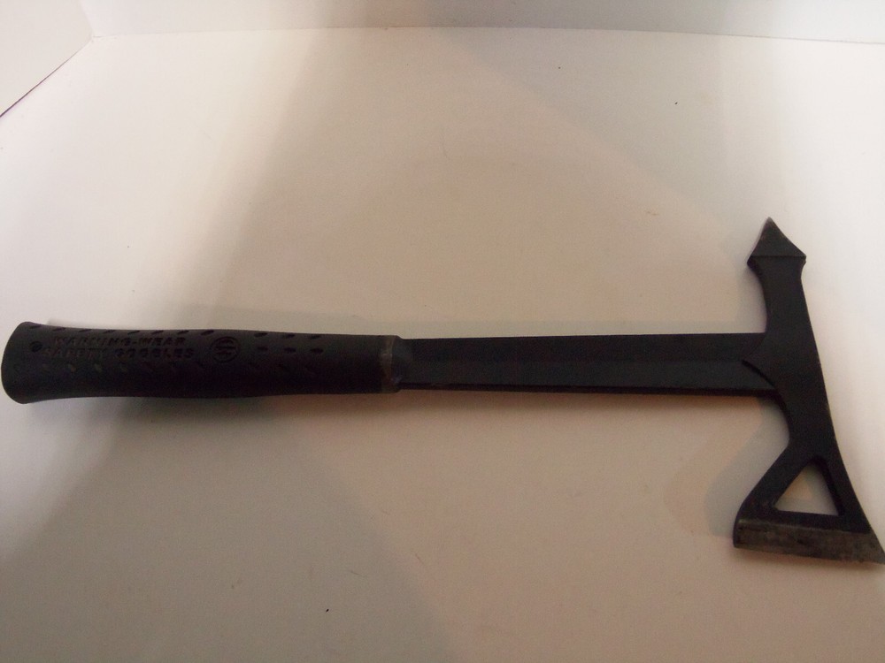 Estwing Black Tomahawk Tactical Fixed Ax Head Rubber USA Handle Strong Axe