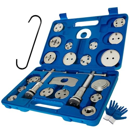 Brake Caliper Tool Heavy Duty Brake Caliper Compression Tool Blue 24pc BLUE