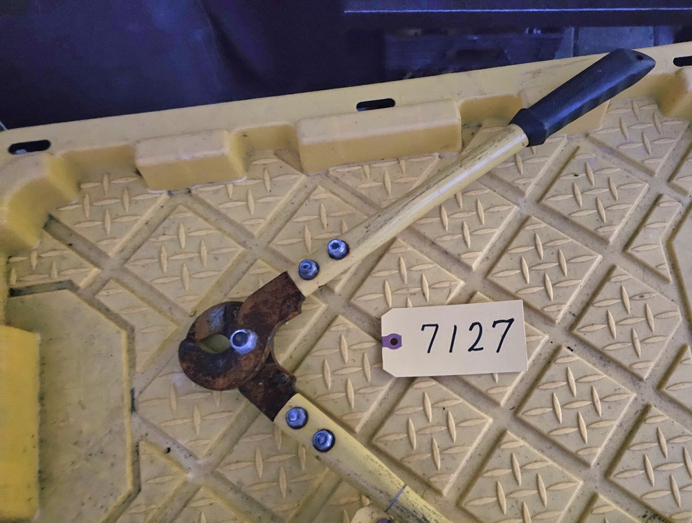 WIRE & CABLE CUTTER Large HD Electrical Tool USED