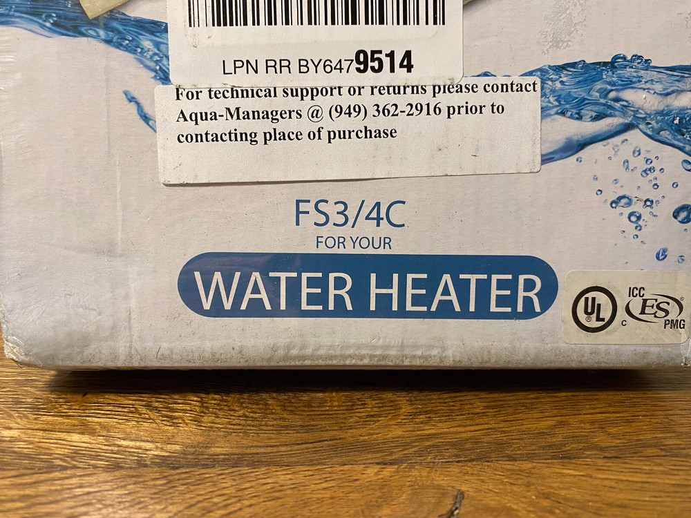 NEW FloodStop™ Onsite Pro 3/4" DIY Automatic Valve for Water Heater FS 3/4-C