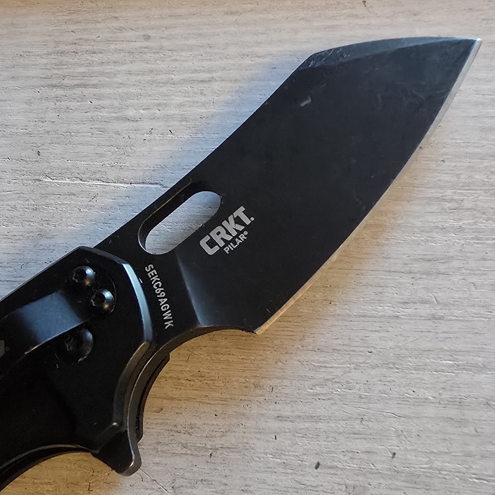 CRKT PILAR PLAIN EDGE KNIFE SNAP-ON TOOLS