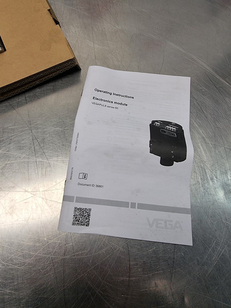 Vega PS60EE.64WH Vegapuls 60 Electronics Sensor Module 4-20ma