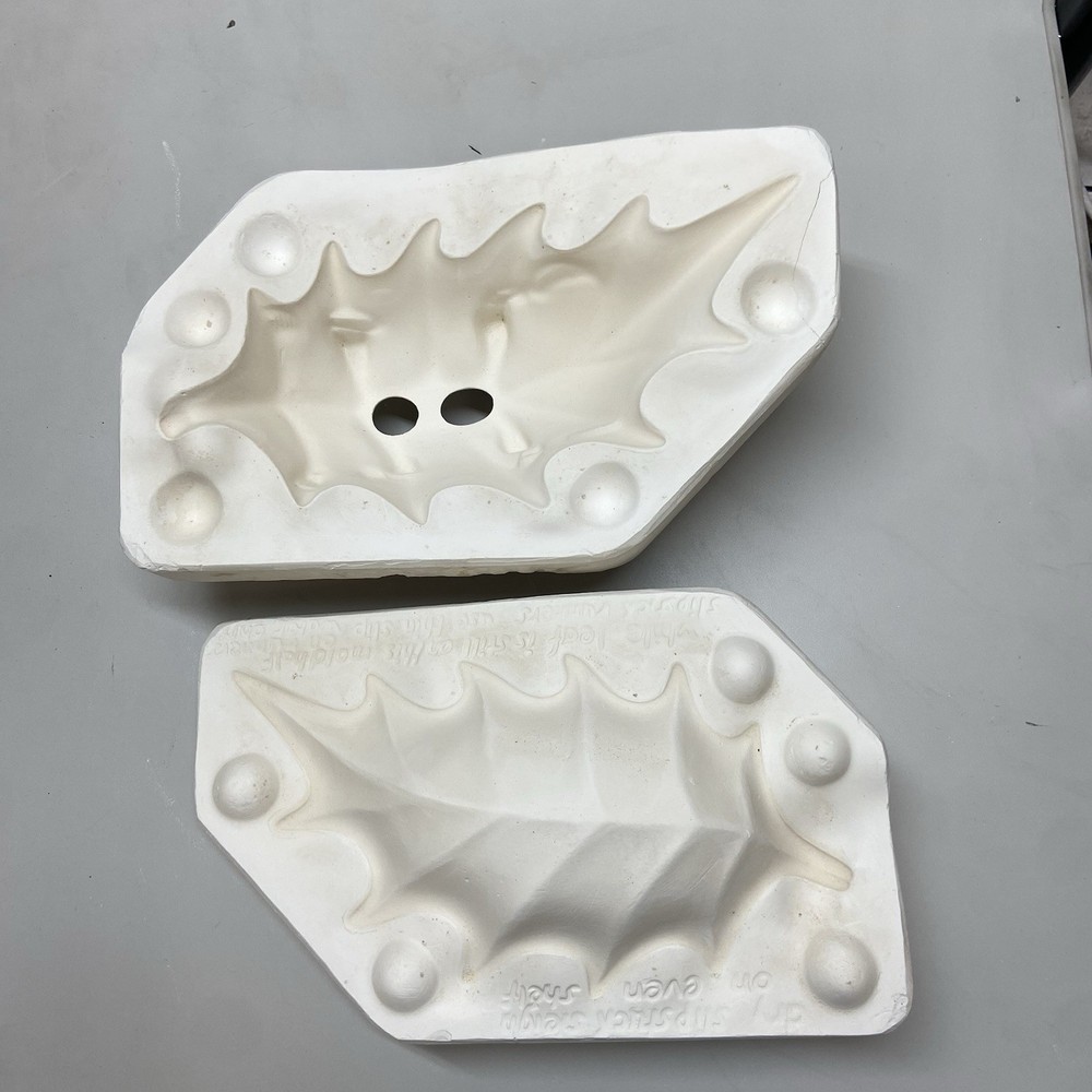 Ceramic Slip Casting Mold Leaf Dish Atlantic A369