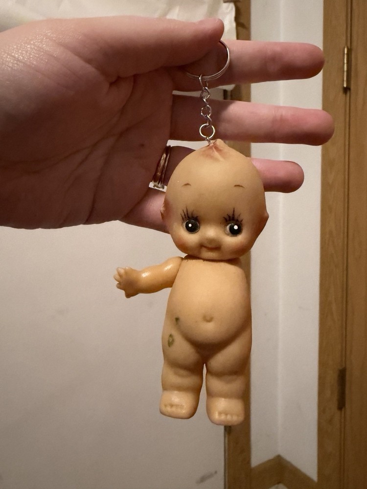 vintage Kewpie doll keychain