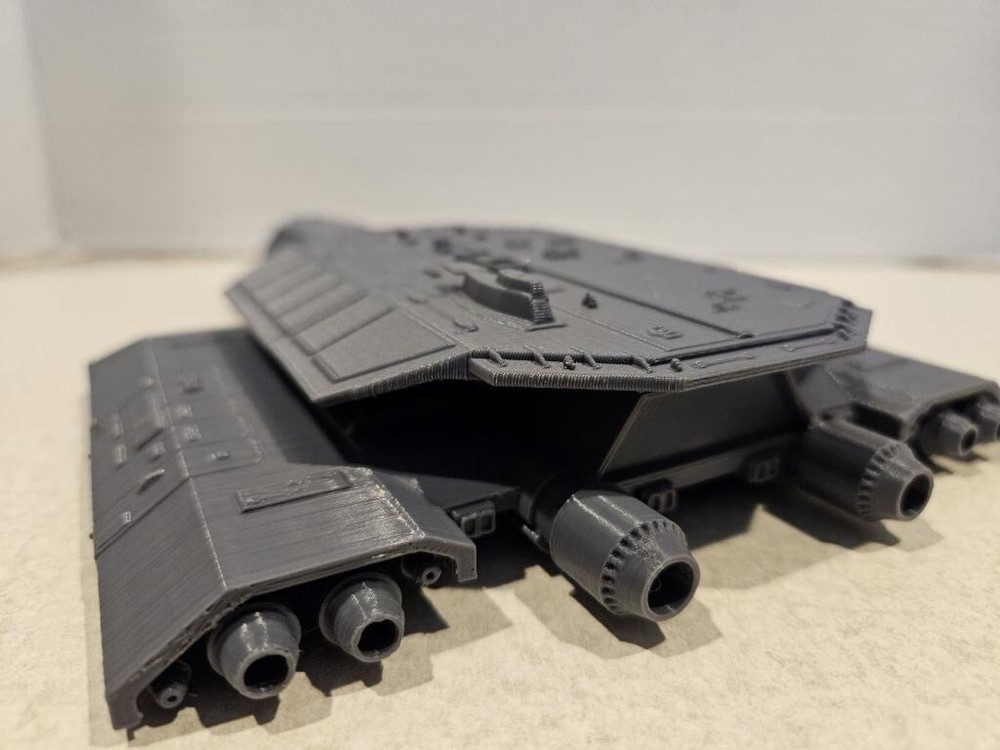 Prometheus Daedalus 3d Printed 10 In Model Grey Fully Assembled