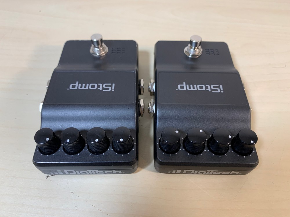(set of 2) DigiTech iSTOMP STOMPBOX Multi-Effects Guitar Effect Pedals