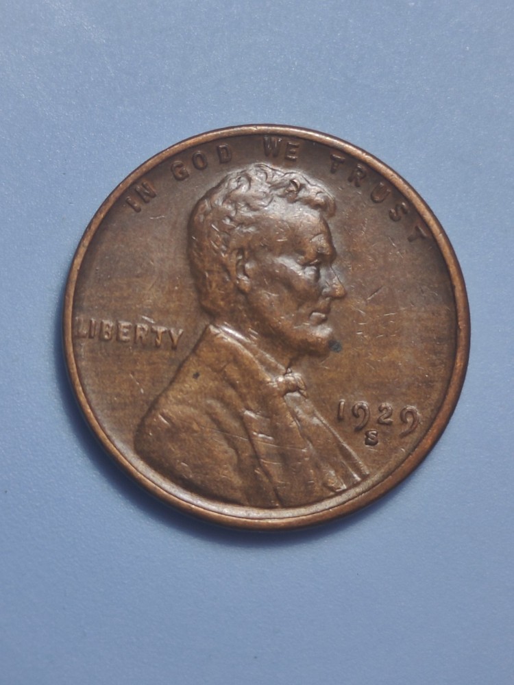 1929 S Lincoln Cent #706