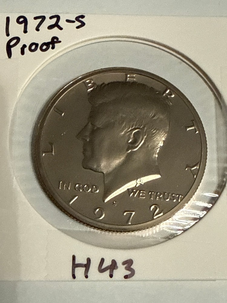 1972-S Kennedy Half Dollar Proof