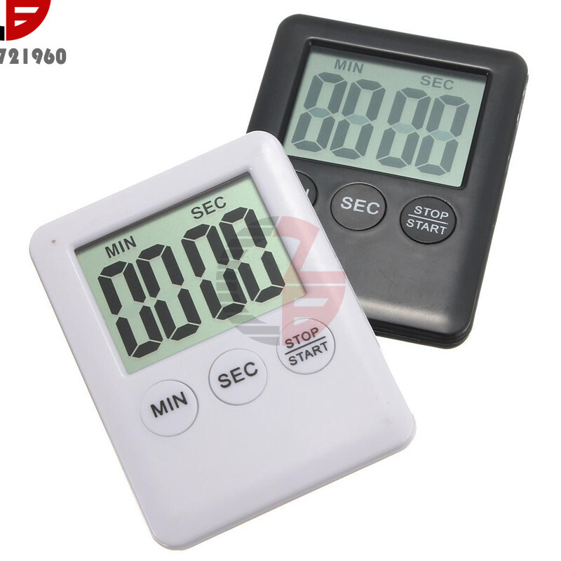 Mini LCD Kitchen Alarm Digital Timer Cooking Count Up Kitchen Countdown Tools
