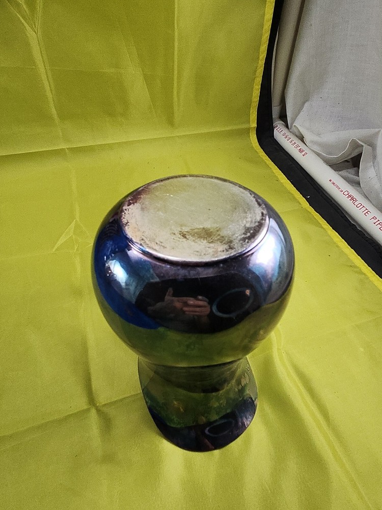 Unmarked Silverplate Beverage Pitcher Standing 7" Tall FREE SHIPPING!!