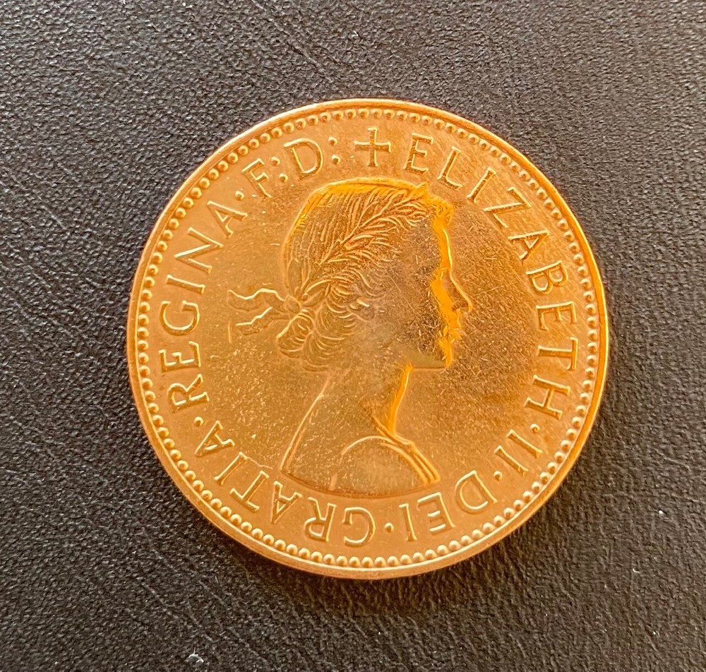1958 Half Penny Extremely Fine Collector Quality