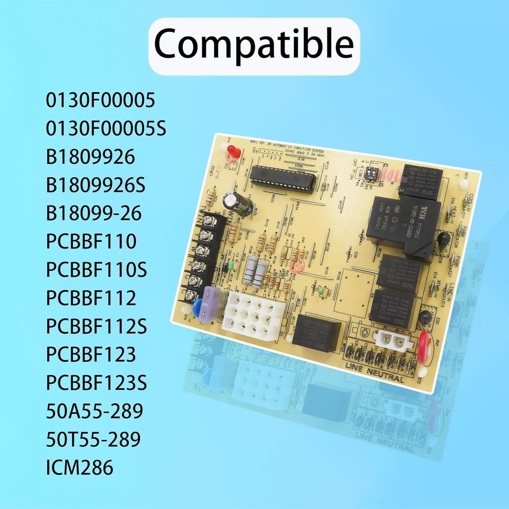 Amana/Goodman Models - Furnace Control Board Replacement=