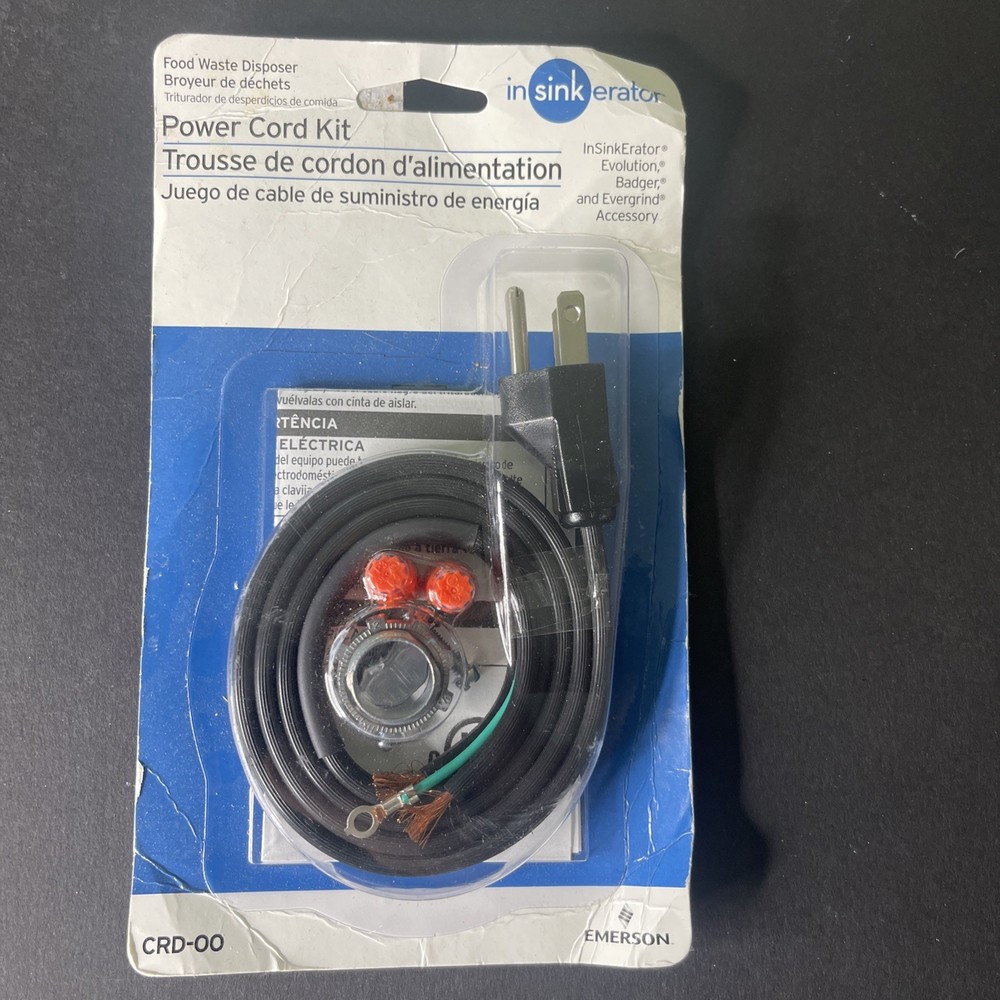 InSinkErator Power Cord Accessory Kit for InSinkErator Garbage Disposals-CRD-00