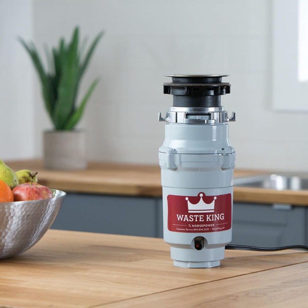Waste King 1/3 HP Continuous Feed Garbage Disposal – Efficient & Compact Design
