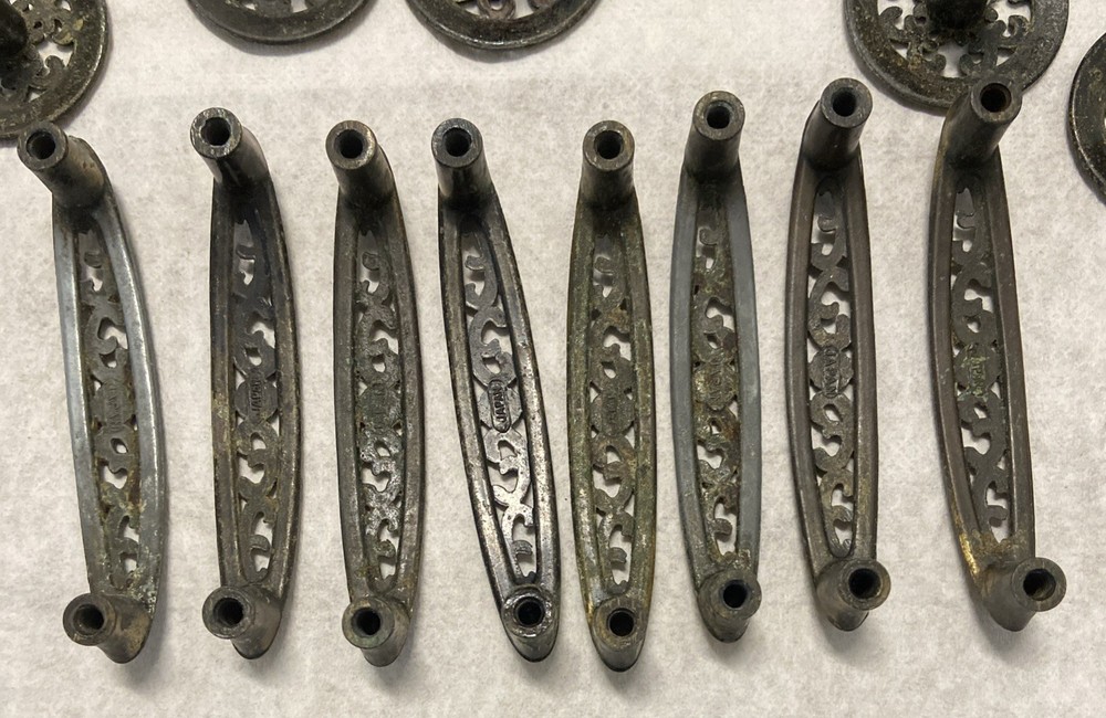 33 Japan Made Vintage Cabinet Knobs Door Pulls Drawer. (C1)