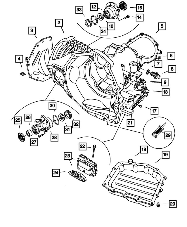 Genuine Mopar Final Drive Spacer 4659267