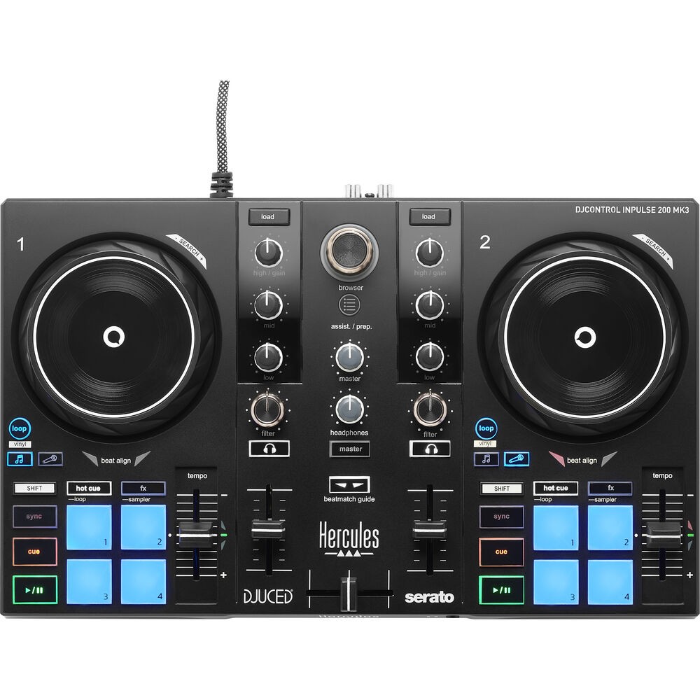 Hercules DJControl Inpulse 200 MK3 DJ Controller