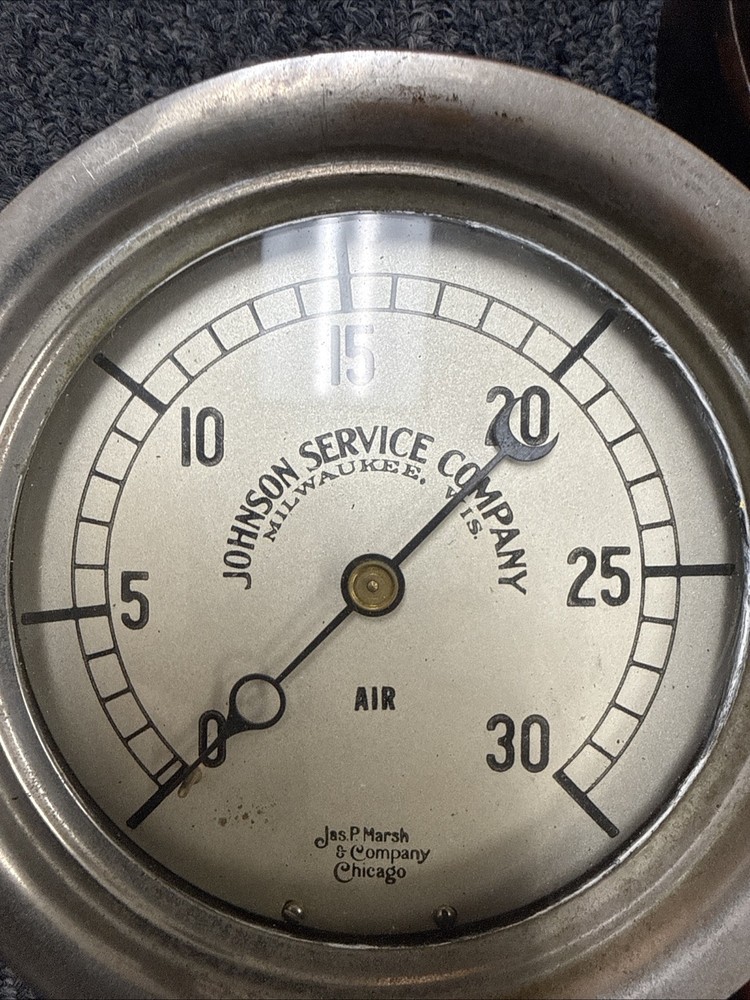 vintage steam gauges antique