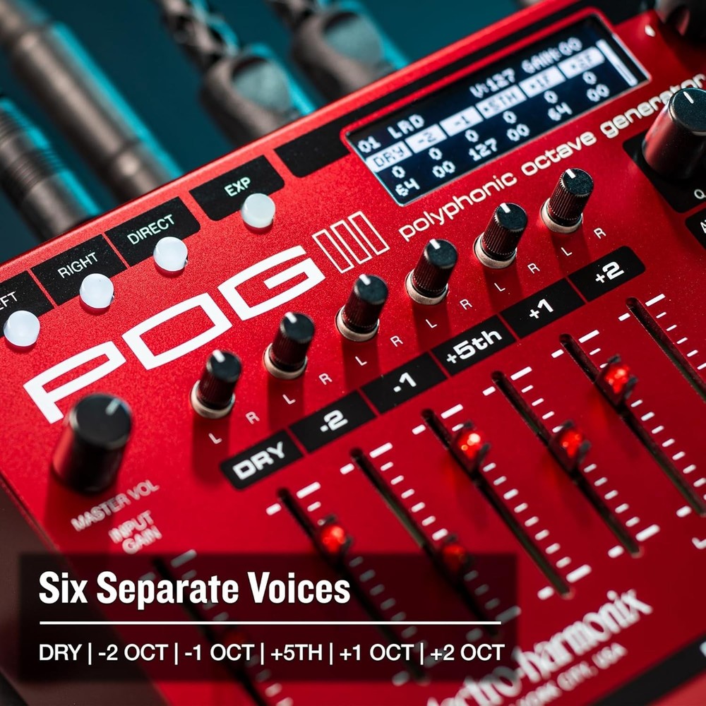 Electro-Harmonix POG3 Polyphonic Octave Generator Pedal