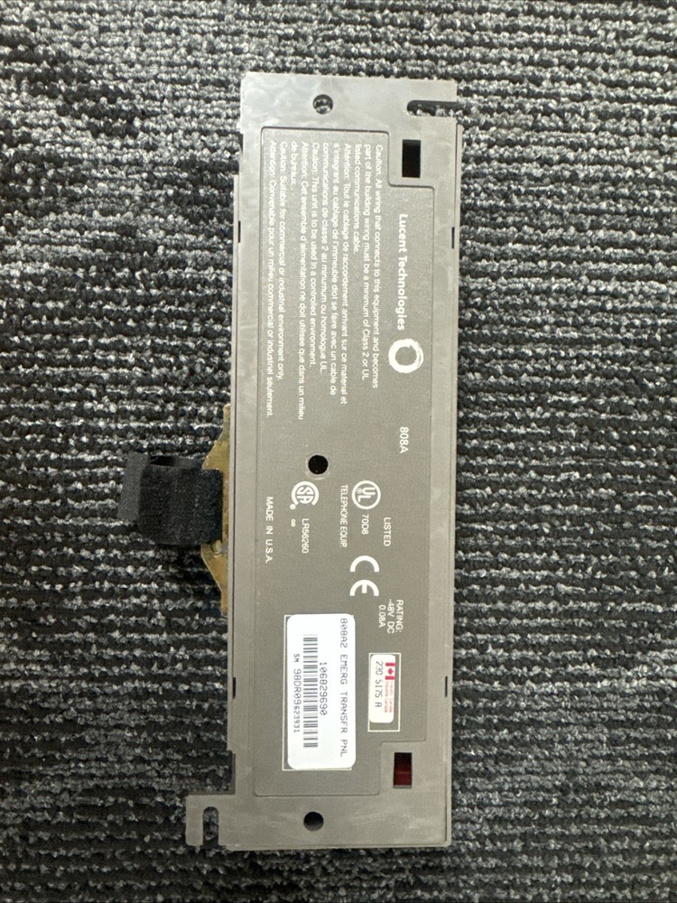 Avaya Lucent 808A Emergency Transfer Panel