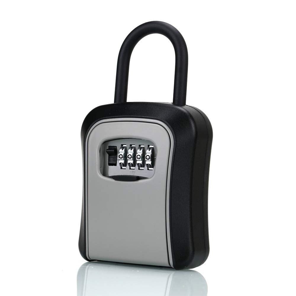 Key Lock Box, Combination Lock box with Code for House Key Storage, Combo Doo...