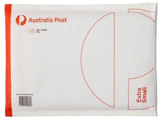 10x Australia Post Extra Small Flat Rate Satchels Padded Mailer No Postage