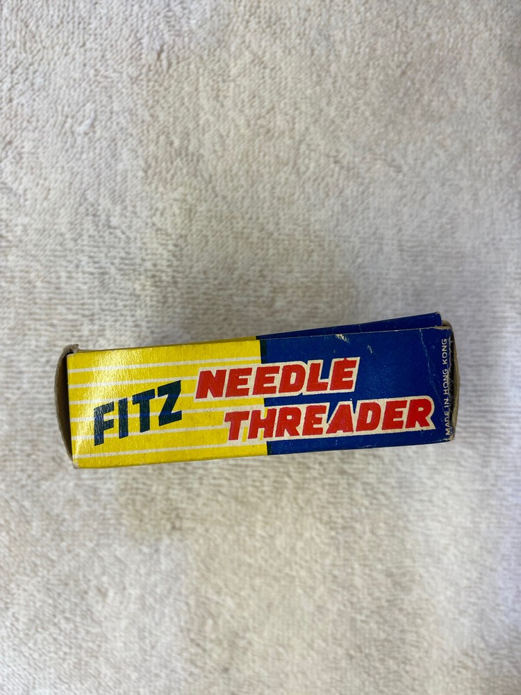 VINTAGE NEEDLE THREADER FITZ AUTOMATIC ORIGINAL BOX WITH INSTRUCTIONS