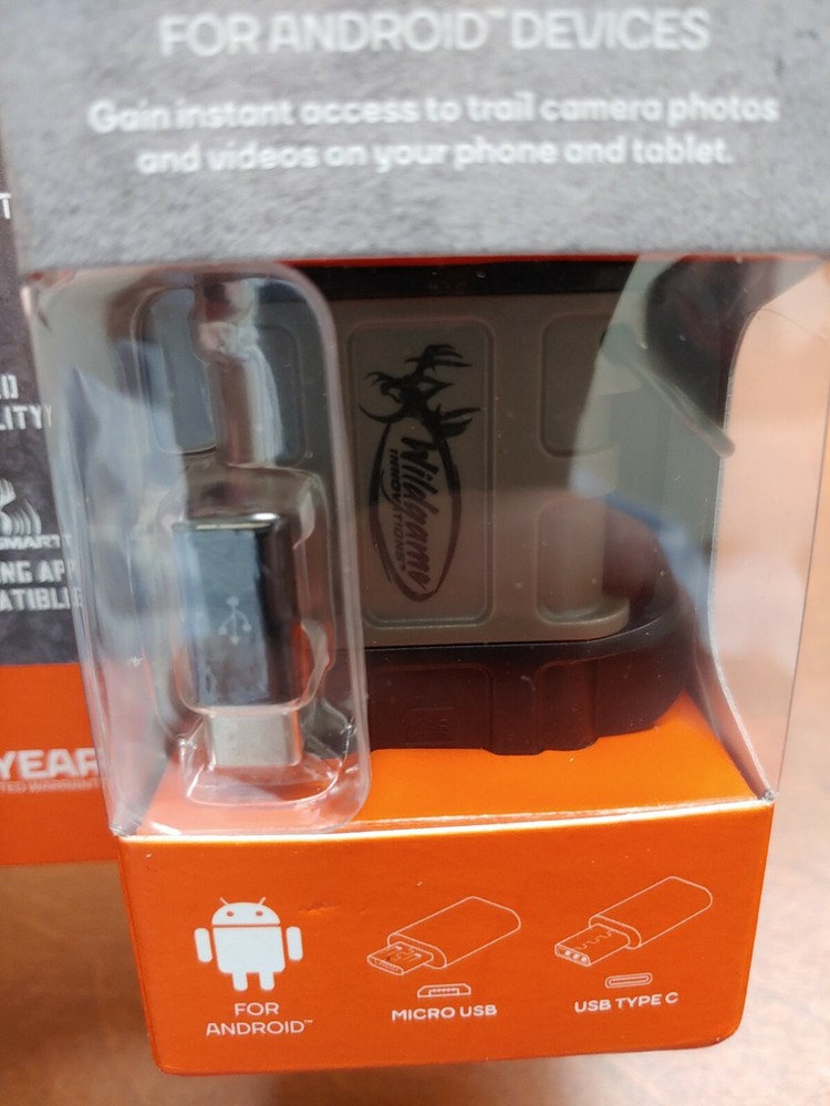 Wildgame Innovations SD Card Reader for Android Devices NEW Huntsmart app