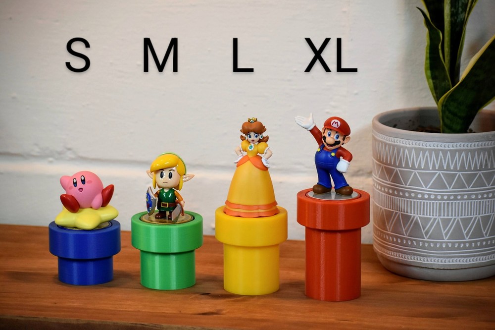 Amiibo Display Stand - Warp Pipe - 3D Printed