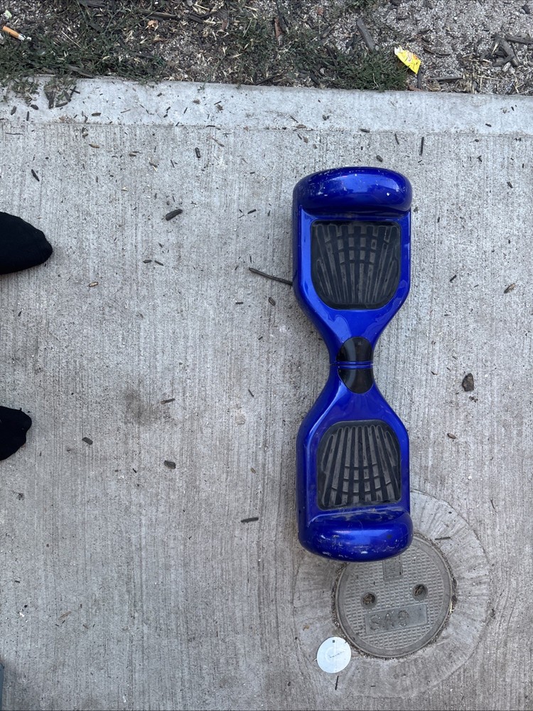 Good Working Hover Board (used) With Charger purple medium sized hover board