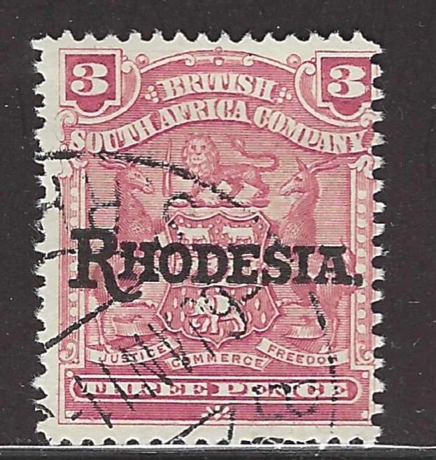 GREAT BRITAIN - Rhodesia  - Scott no 86 - used