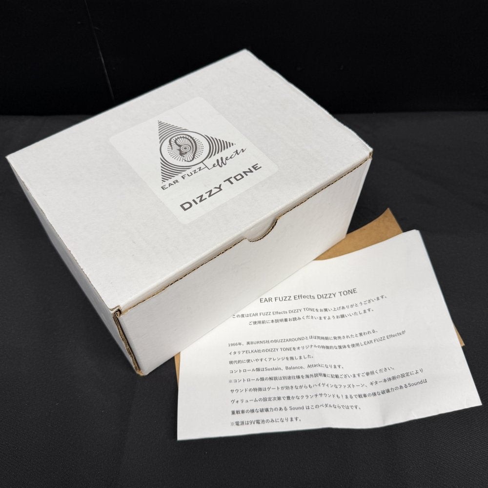 ear fuzz effects dizzy tone