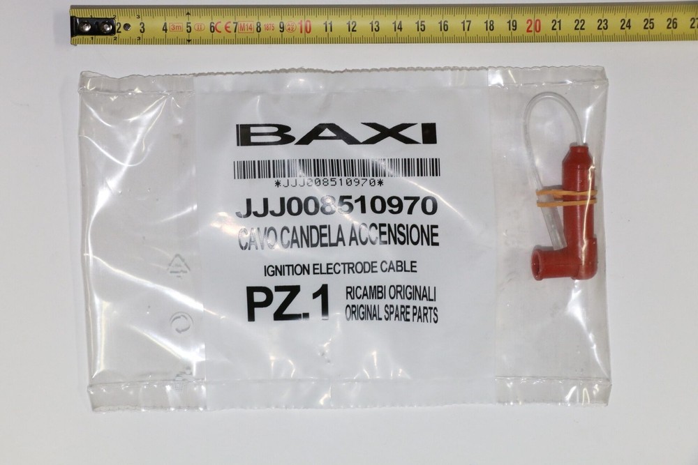 BAXI 8510970 Ignition Electrode Cable for Luna HT & POWER HT Boilers