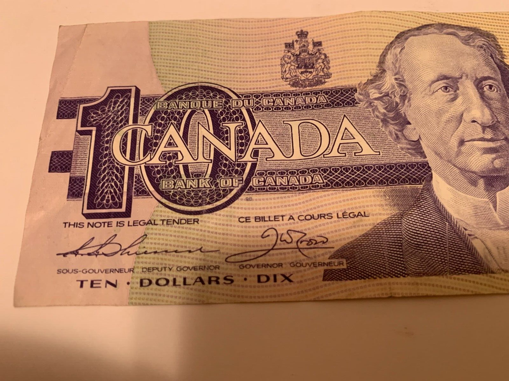 Canada 10 Dollars 1989