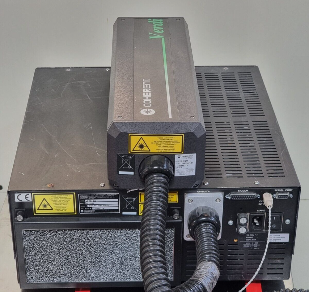 Used COHERENT VERDI-2W Verdi 2W Solid State Diode Laser