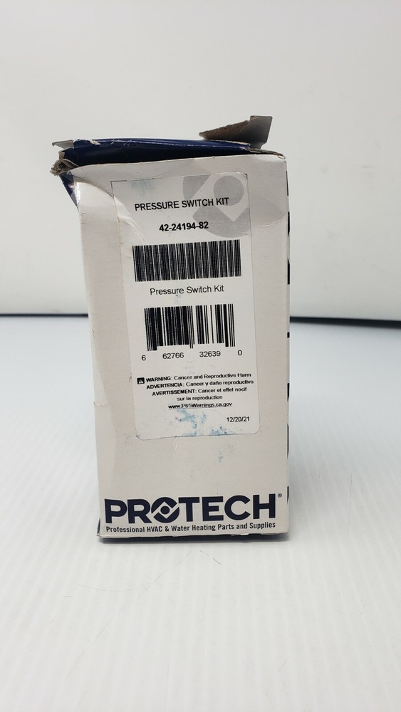 Protech Pressure Switch Kit 42-24194-82 SEE DESCRIPTION