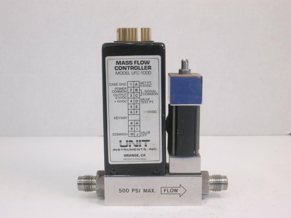 Unit UFC-1000, MFC, Mass Flow Controller, SIH2CL2, 50 SCCM, Used