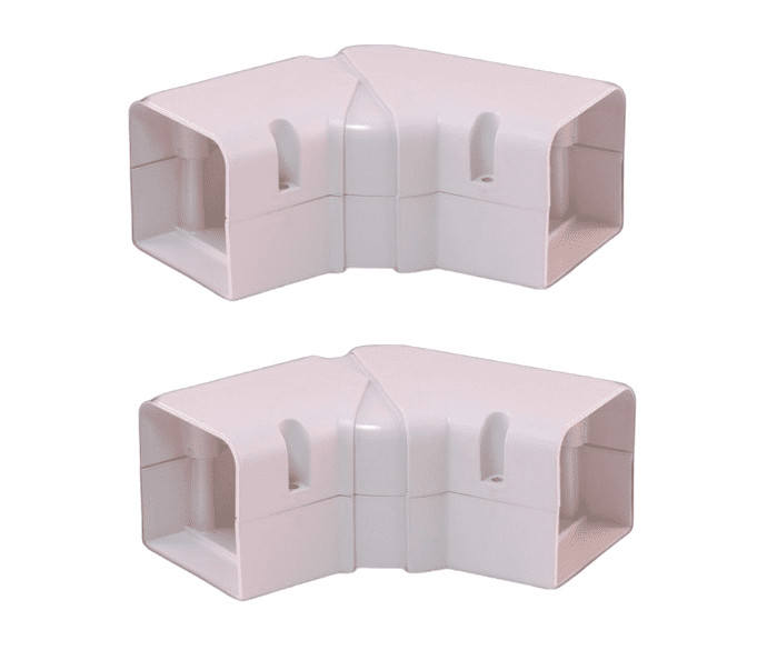 2-PACK Diversitech 230-AFB4 4 in. Speedichannel Adjustable Flat Bend