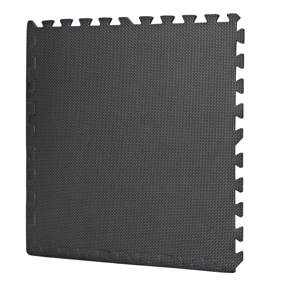 12 Pieces 24 x 24" Puzzle Exercise Floor Mat with EVA Training Interlocking Tile