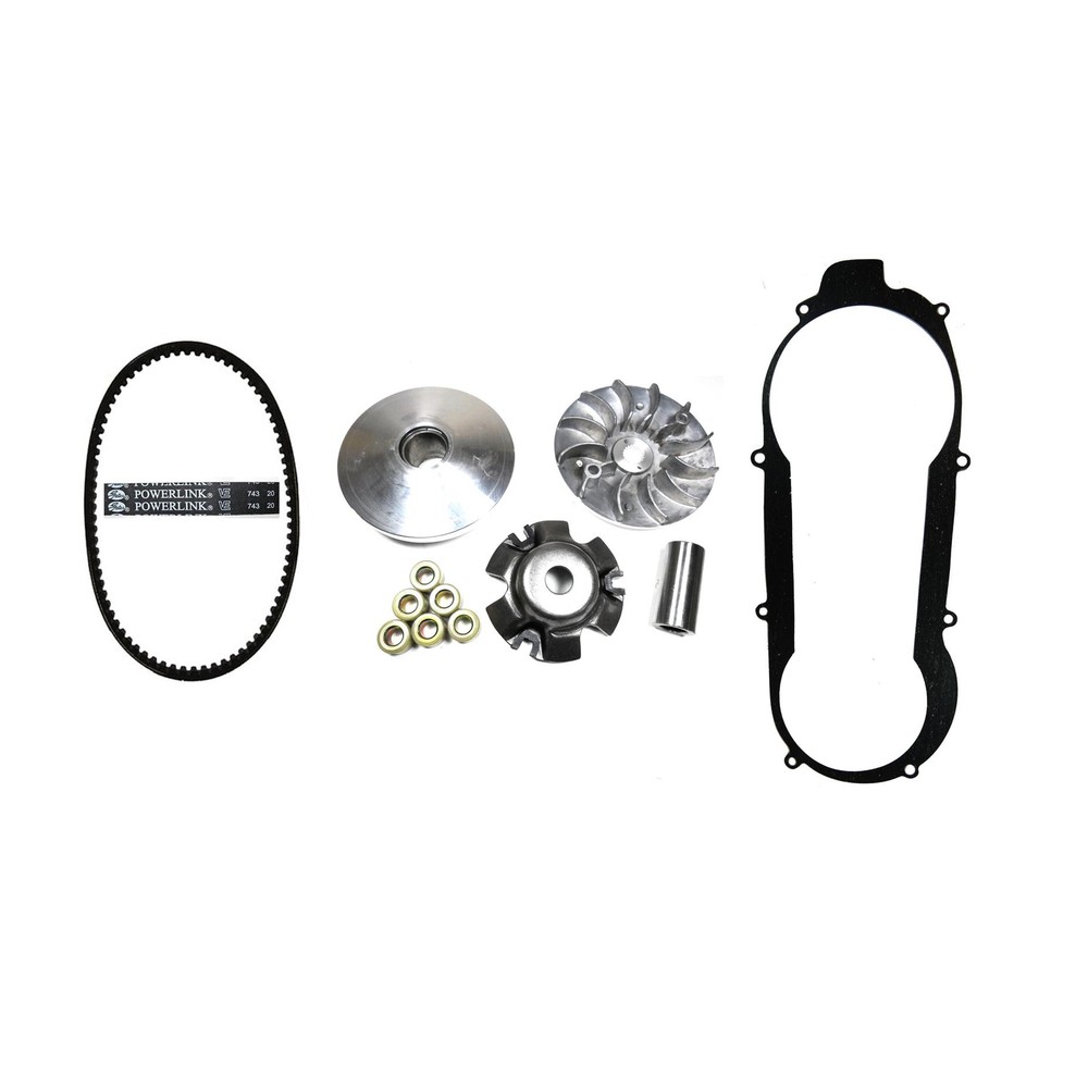 Genuine Buddy 170, Scooter Front Variator, Belt & Gasket Kit
