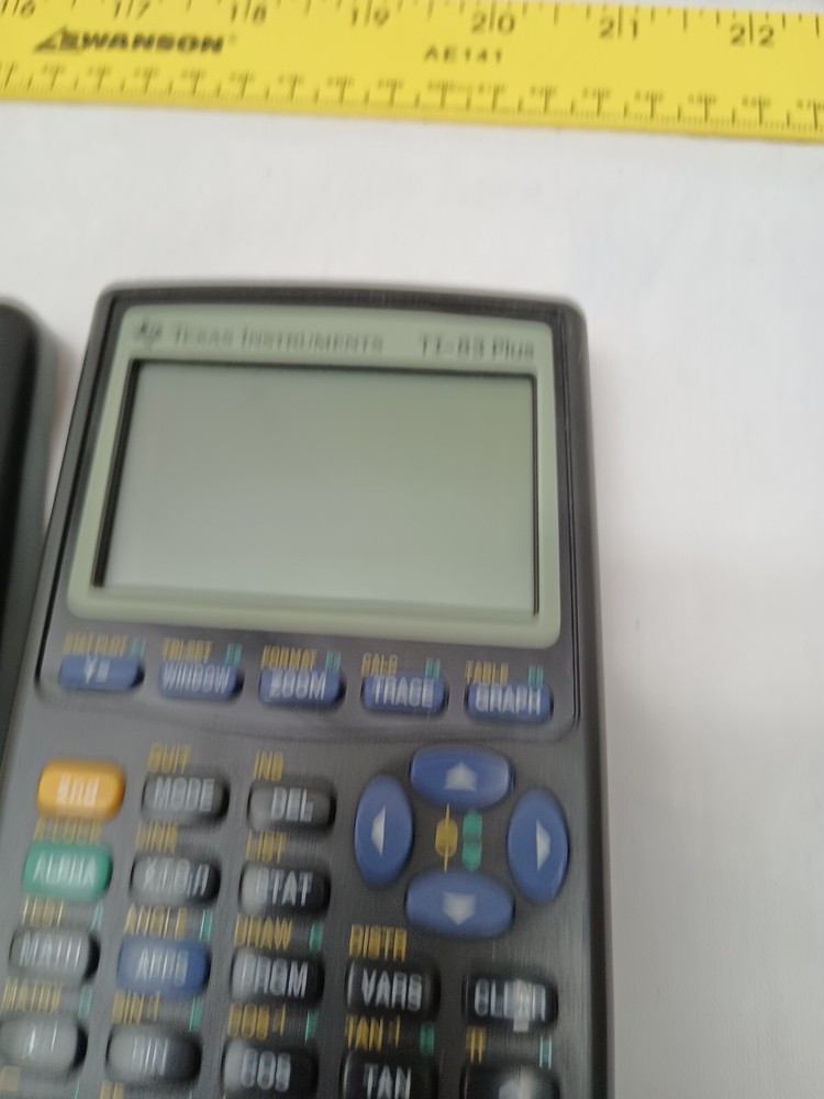 Texas Instruments Ti-83 Plus Edition Graphing Calculator Works(Needs Batteries)