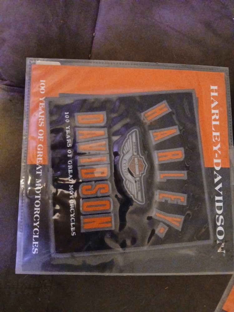 Vintage Harley-Davidson 100th Anniversary Varsity Letter Patch