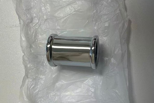 Chrome Plated Half Inch Brass Coupling