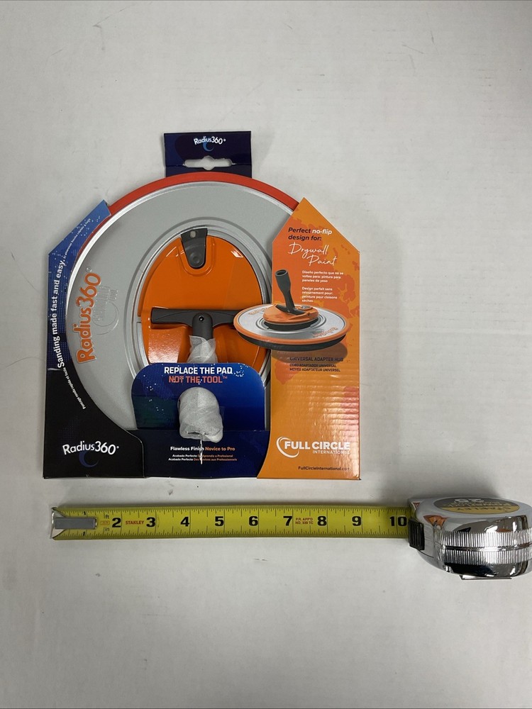 Full Circle R360 Sander – Large Surface, Interchangeable Pads!