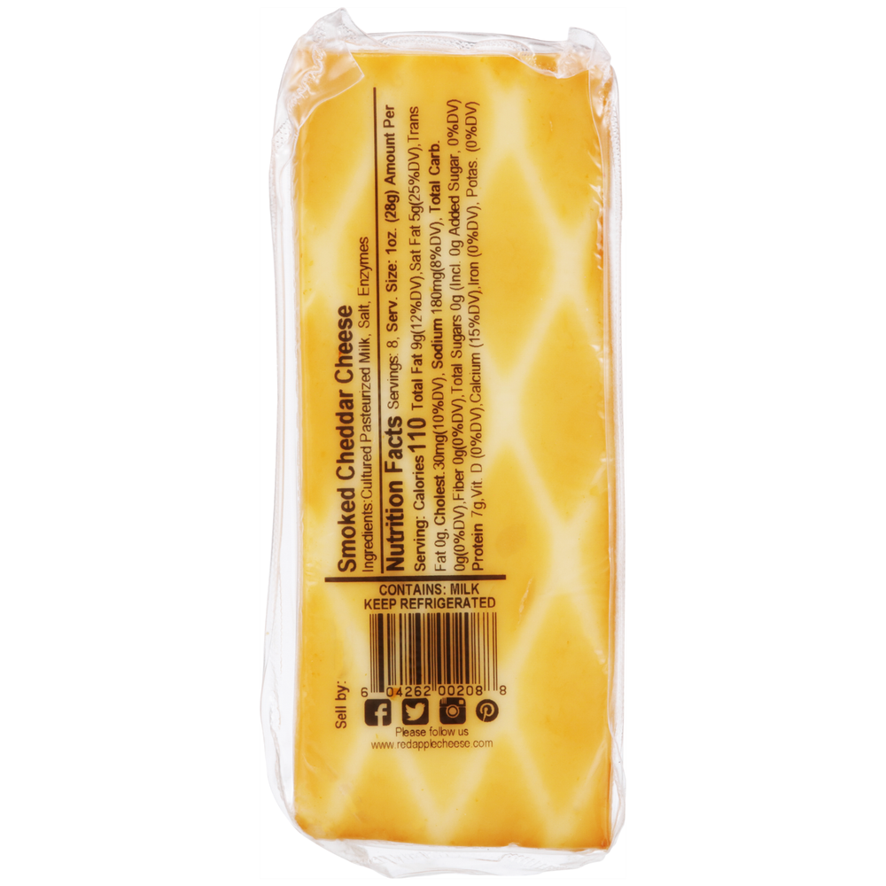 Red Apple Smoked Cheddar Cheese